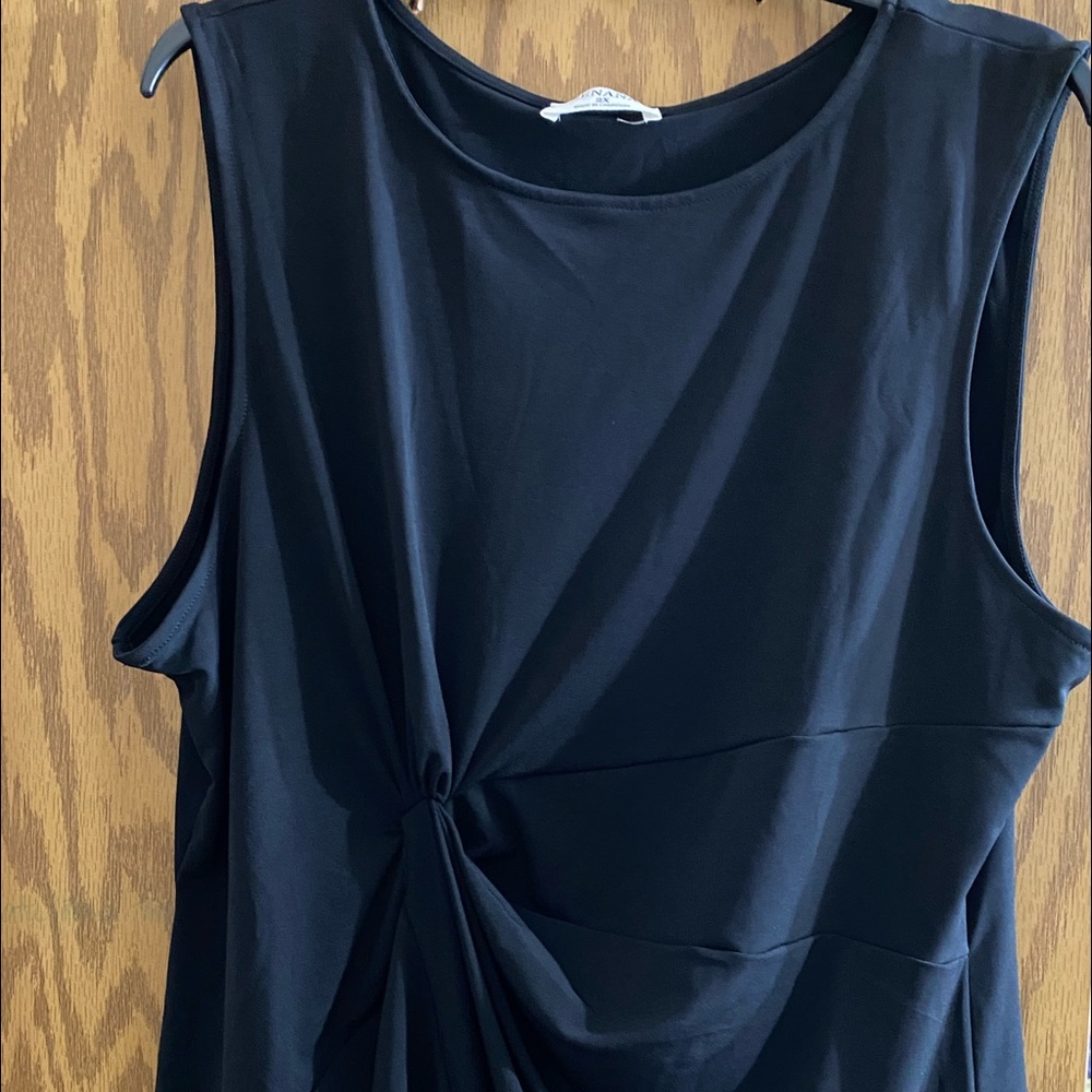 Knot Front Sleeveless Top!